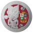 BRITISH AND IRISH LIONS RUGBY TOUR 2017 NZ 1oz SILVER