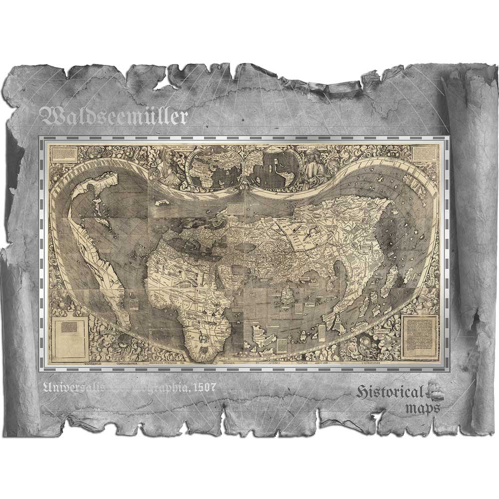 CIT 2018 Waldseemüller – Historical Maps 30g Silver