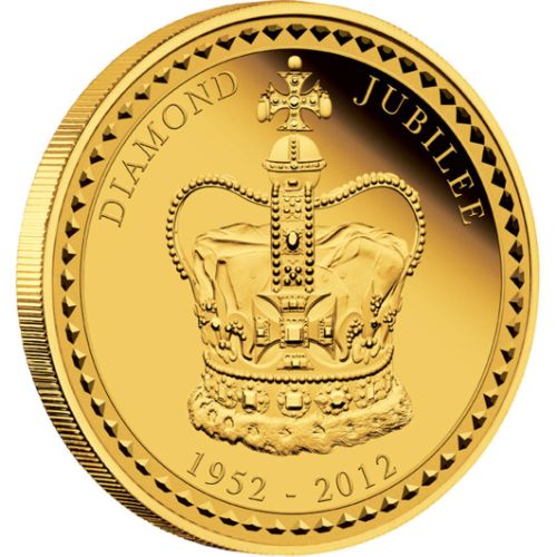 Her Majesty Queen Elizabeth II - Diamond Jubilee 2012 1 Kilo Gold Proof Coin