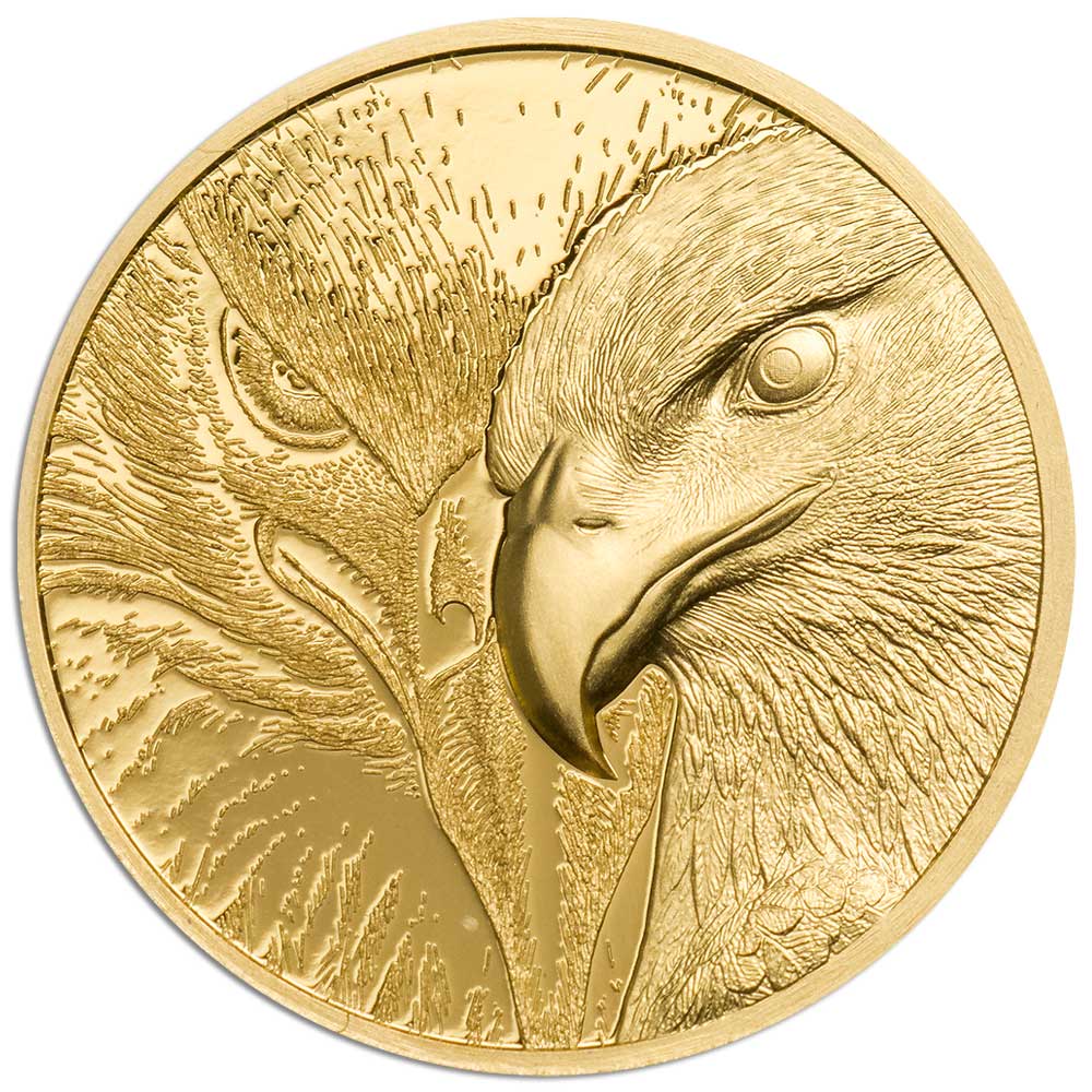 MAJESTIC EAGLE 2020 Mongolia 1/10oz proof gold coin