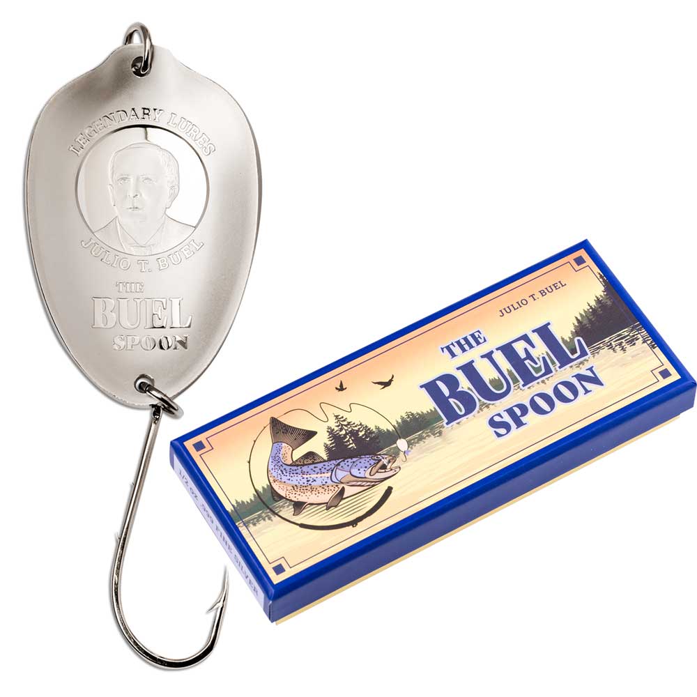 THE BUEL SPOON – LEGENDARY LURES 2020 Cook Islands 1/2oz silver coin