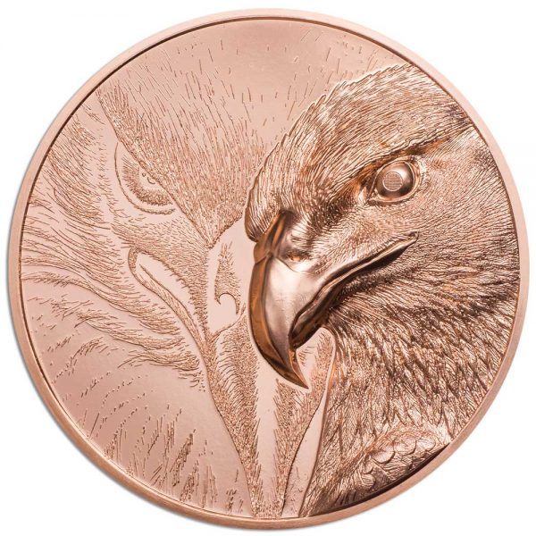 MAJESTIC EAGLE 2020 Mongolia 50g proof copper coin