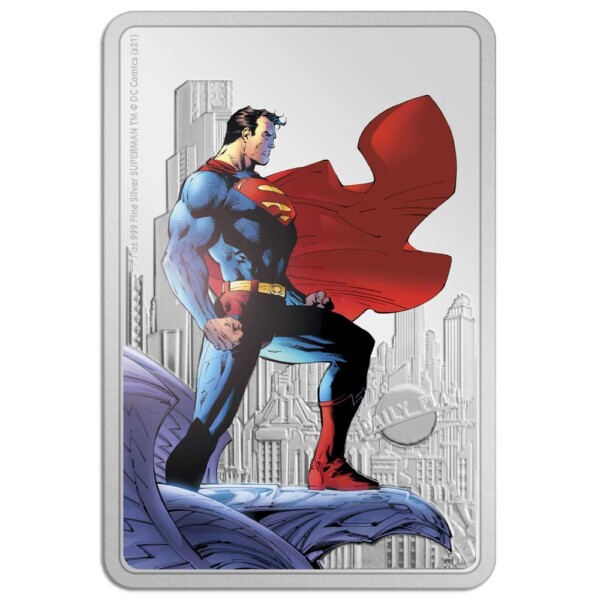 SUPERMAN™ - THE MAN OF STEEL 2021 Niue 1oz Silver Coin