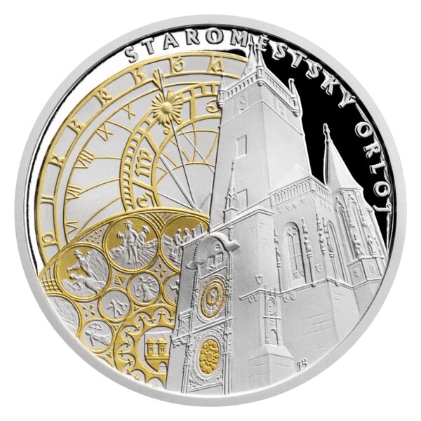 PRAGUE ASTRONOMICAL CLOCK 2020 Niue 13g proof silver coin