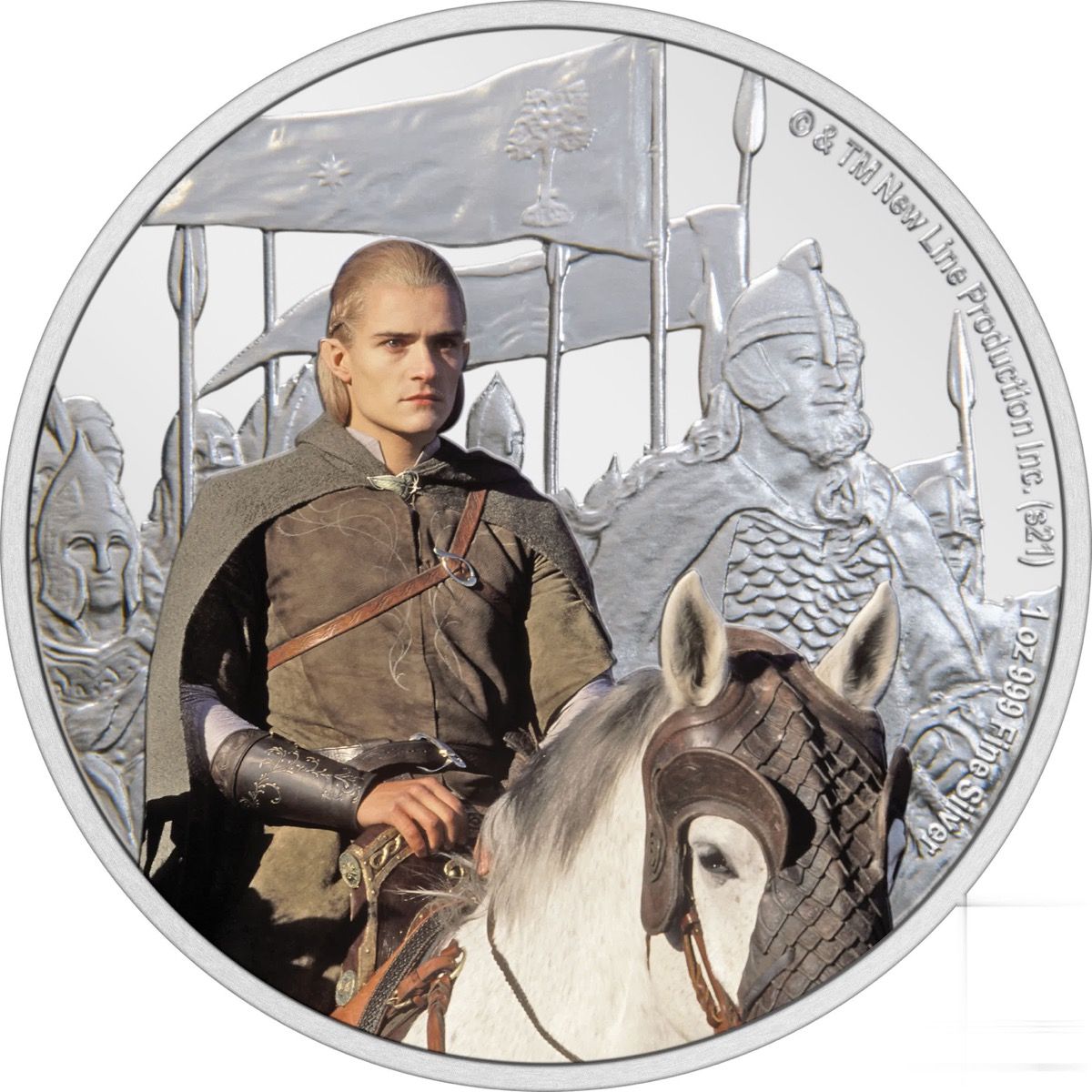 THE LORD OF THE RINGS™ – Legolas 2021 Niue1oz Silver Coin