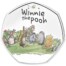 WINNIE THE POOH & FRIENDS 2021 UK 50p Silver Proof Coin