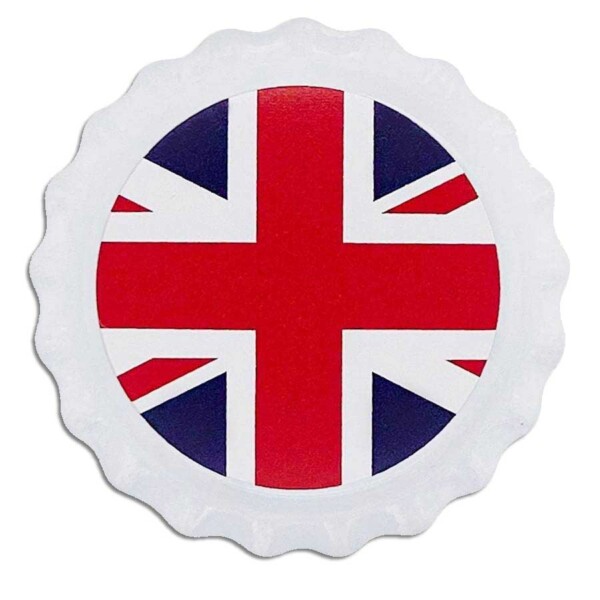 COUNTRY LANDMARKS BOTTLE CAPS - GREAT BRITAIN 6g Silver Proof Coin