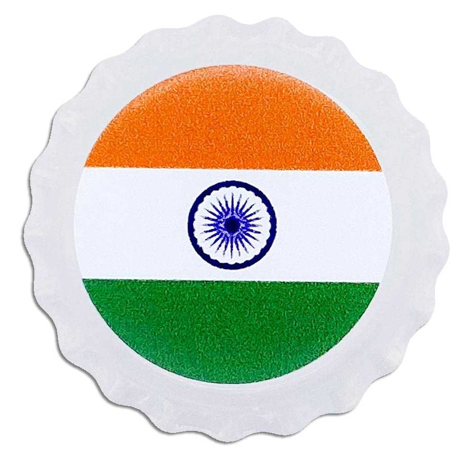 COUNTRY LANDMARKS BOTTLE CAPS - INDIA 6g Silver Proof Coin