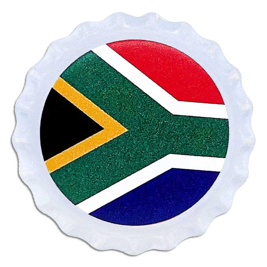 COUNTRY LANDMARKS BOTTLE CAPS - SOUTH AFRICA 6g Silver Proof Coin
