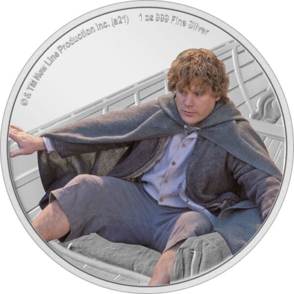 THE LORD OF THE RINGS™ – Samwise Gamgee 2021 Niue1oz Silver Coin