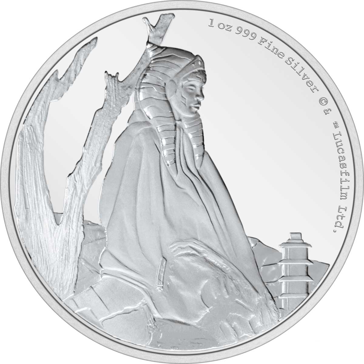 THE MANDALORIAN™ CLASSIC – Ahsoka Tano™1oz Silver Proof Coin