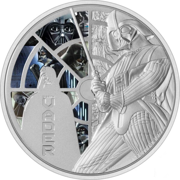 STAR WARS - DARTH VADER EVERGREEN: 2022 Niue 3oz silver coin