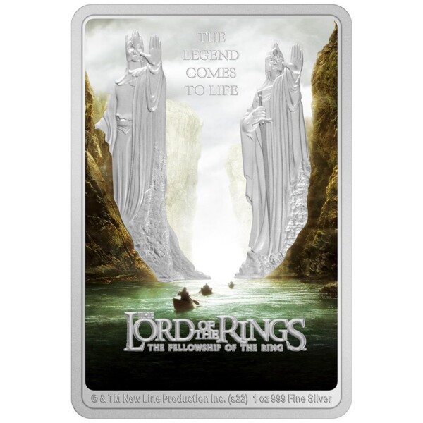 THE LORD OF THE RINGS™ – The Fellowship of the Ring 2022 Niue1oz Silver Coin