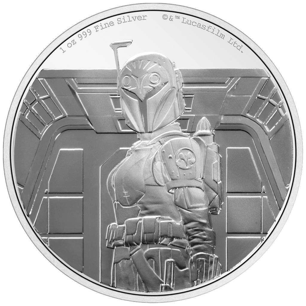 THE MANDALORIAN™ CLASSIC – Bo-Katan Kryze™1oz Silver Proof Coin