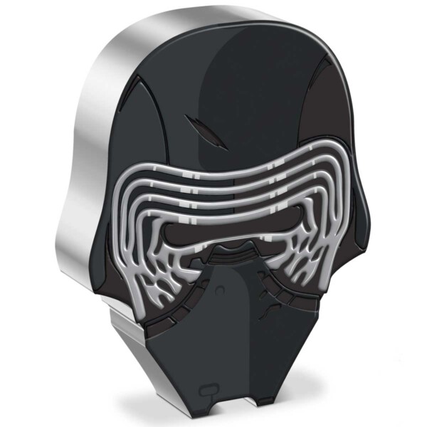 STAR WARS FACES OF THE FIRST ORDER – KYLO REN™: 2022 Niue 1oz silver coin