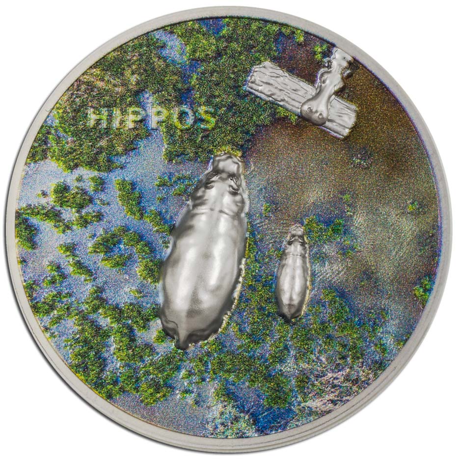 HIPPOS - 2023 Palau 1oz proof silver coin