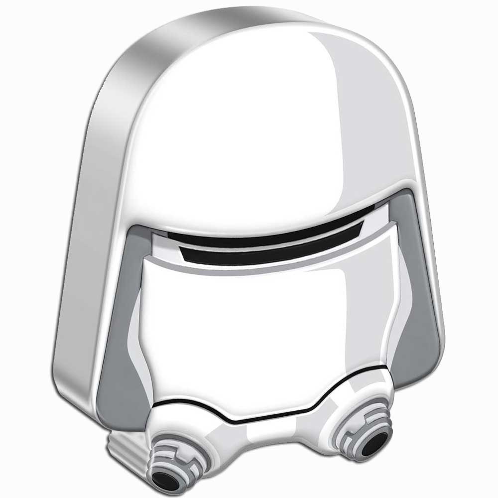 STAR WARS FACES OF THE FIRST ORDER – SNOWTROOPER™: 2022 Niue 1oz silver coin