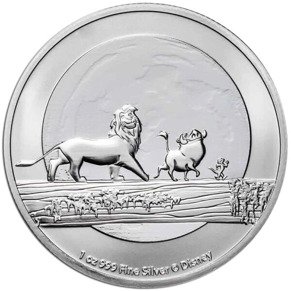 LION KING HAKUNA MATATA: 2021 Niue 1oz Silver Bullion Coin