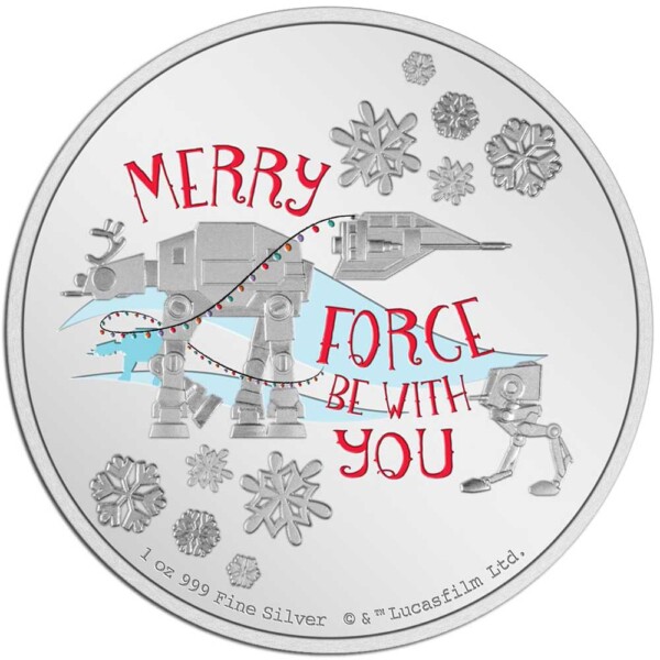 STAR WARS™ - 2022 CHRISTMAS COIN 1oz Silver Proof Coin
