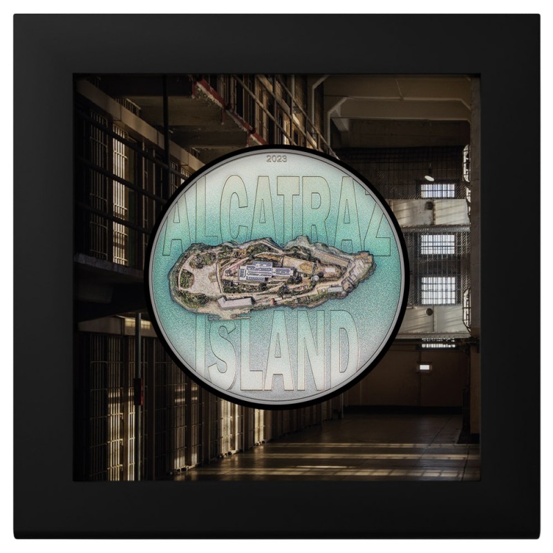 Alcatraz Island California USA 3D frigorifero magnete adesivo decorazione casa e cucina Alcatraz Island California frigorifero magnete turistico souvenir regalo