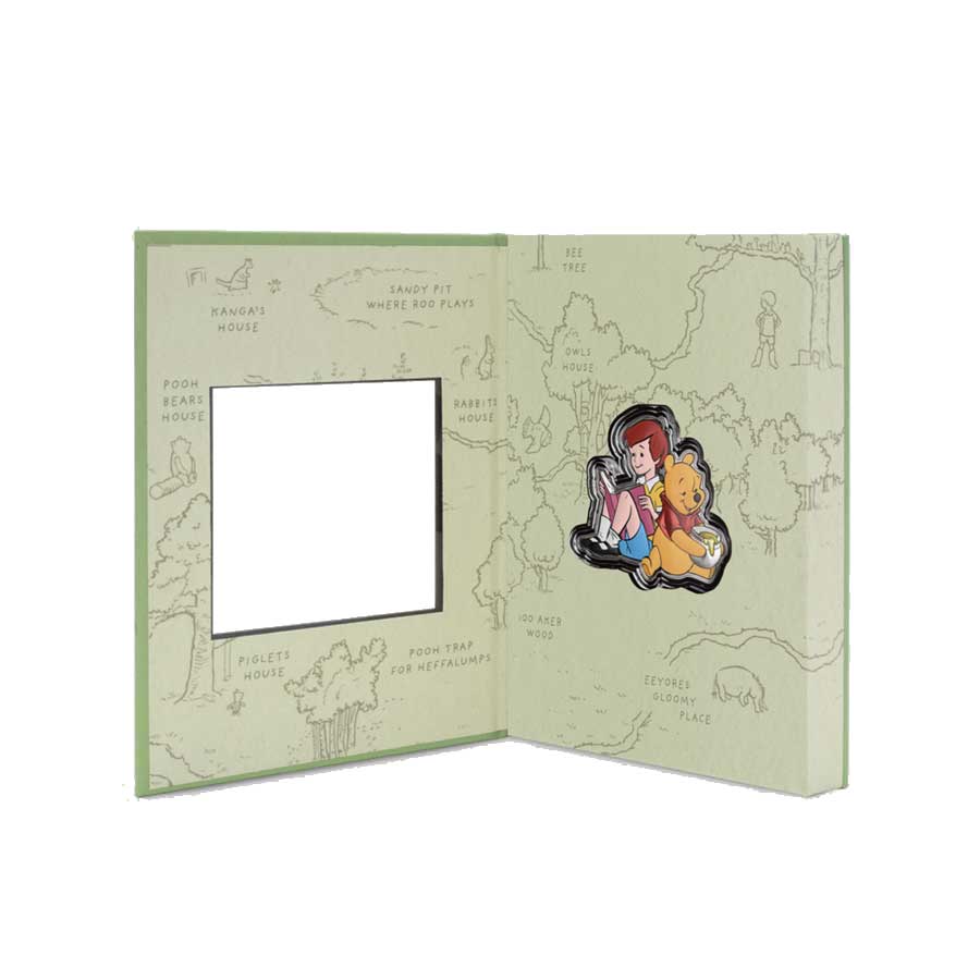 WINNIE THE POOH - A SMACKEREL OF HUNNY™ 1oz silver coin - Image 2